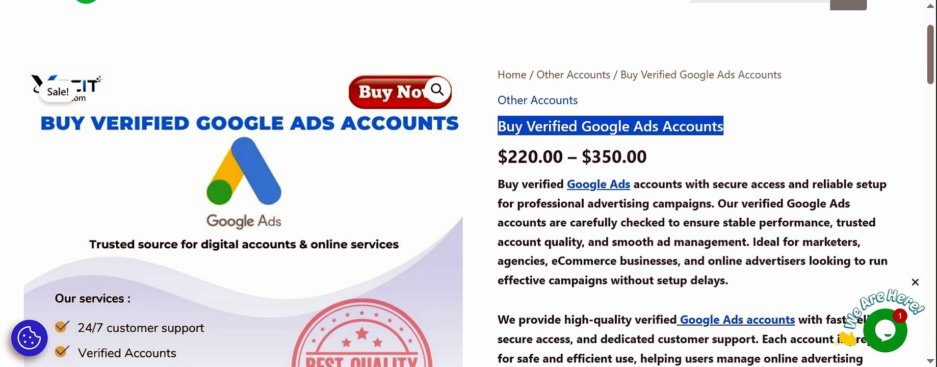Buy Verified Facebook Ads Accounts