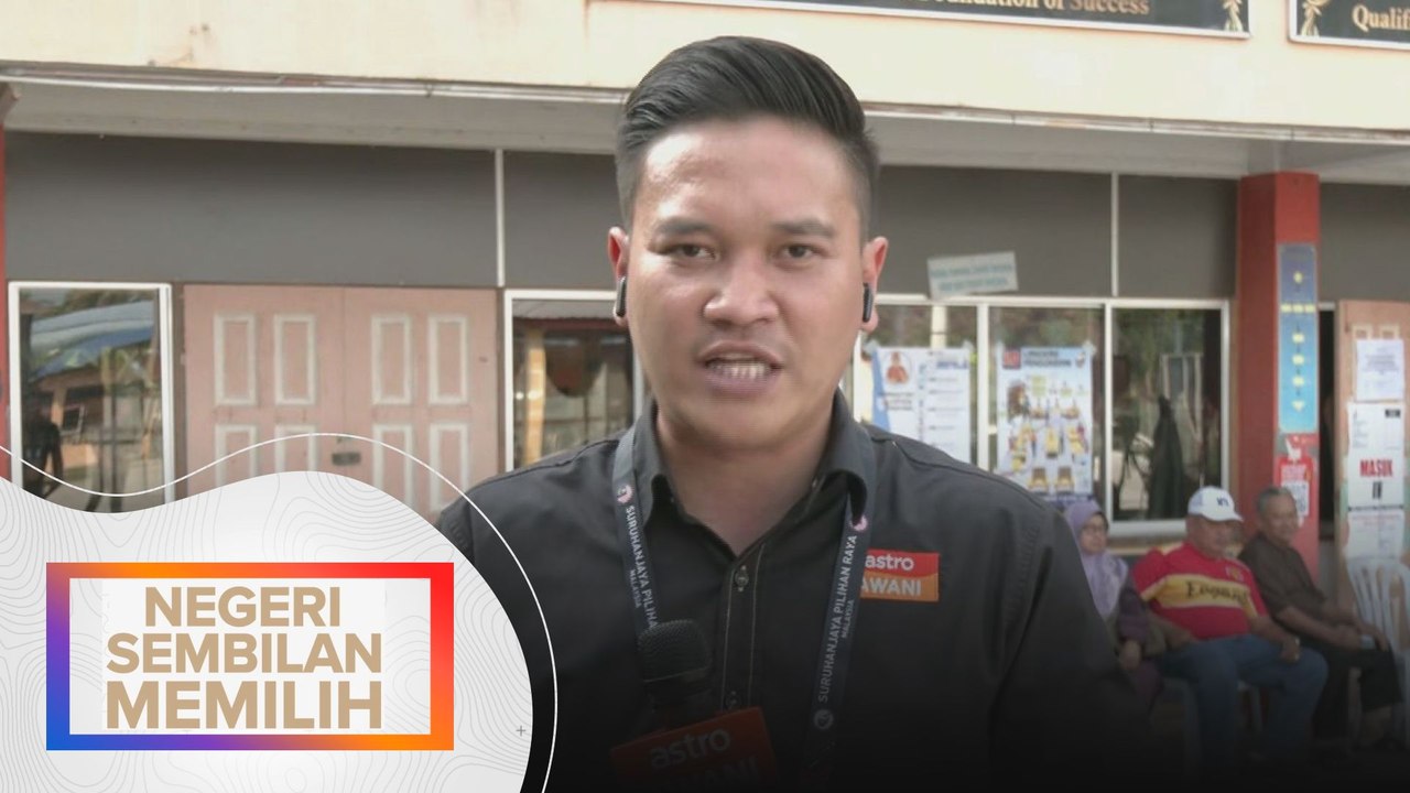 N.Sembilan Memilih: Perkembangan pusat mengundi di Sekolah Menengah Agama Dato’ Klana Petra Maamor, setakat 10 pagi