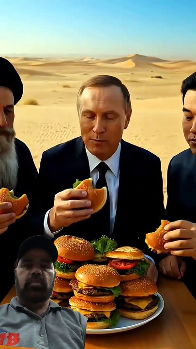 Burger & Trump 🍔😂🇺🇸