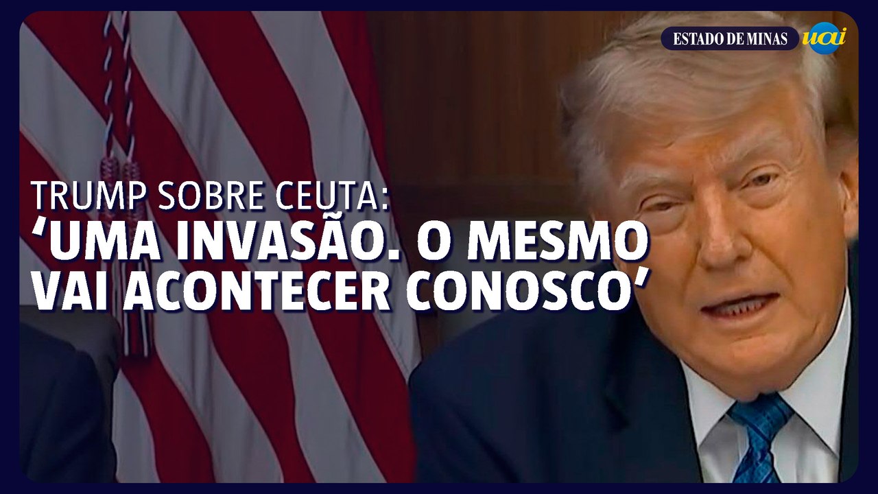 Trump comenta chegada de 60 mil migrantes a Ceuta e faz alerta