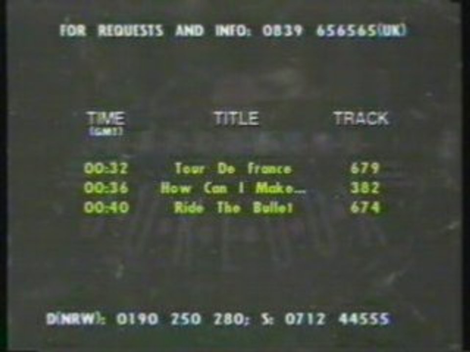 Lifestyle Satellite Jukebox - Juillet 1992