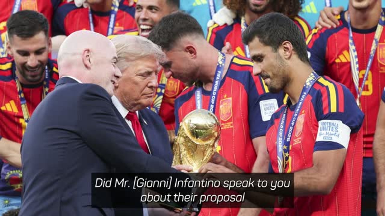 Donald Trump 'never spoke' to Infantino about World Cup sell-off plans