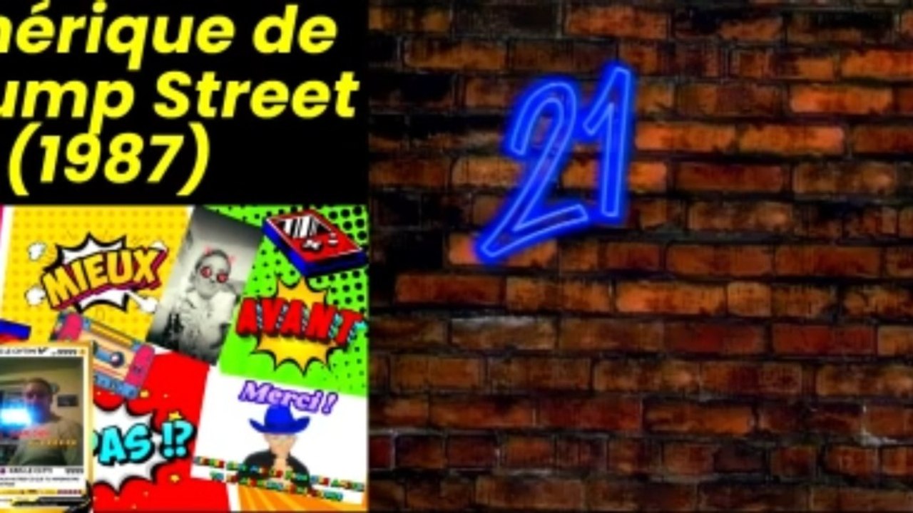 📺Générique🎵de 21 Jump Street (1987)🎬ABONNES-TOI & METS UN COM' STP MERCI📺🙏😉😎💖