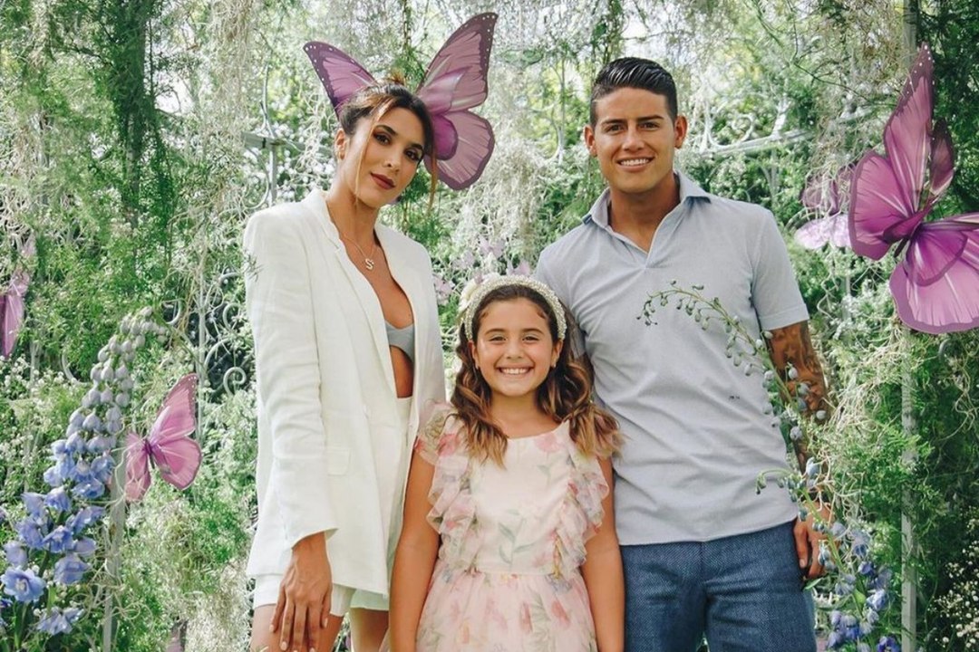 Mira el debut como modelo de la hija de James Rodríguez y Daniela Ospina