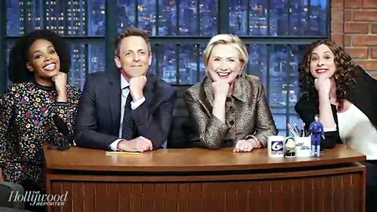 The Clintons Stop By 'Late Night' to Poke Fun at Current Events | THR News [Full Movie]