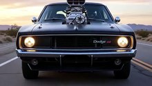 The beast 1968 dodge charger