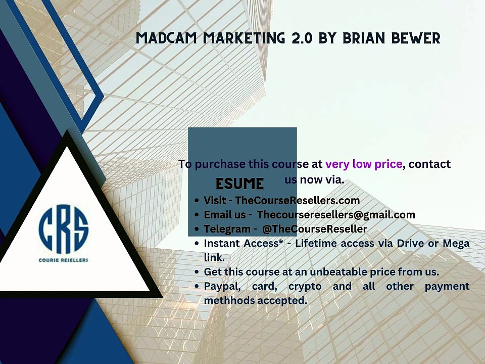 Thecourseresellers.com - Madcam Marketing 2.0 by Brian Bewer