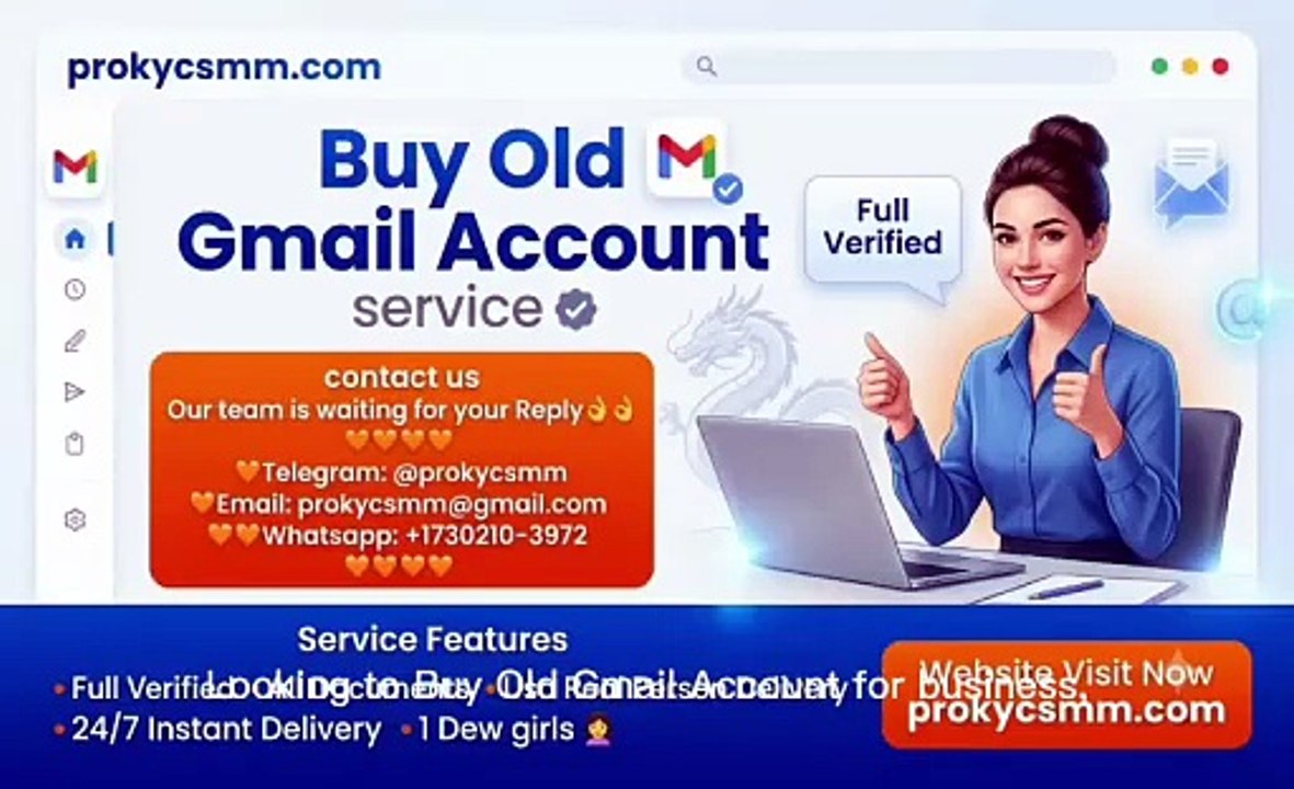 Buy Old Gmail Account with Trusted High Quality Service