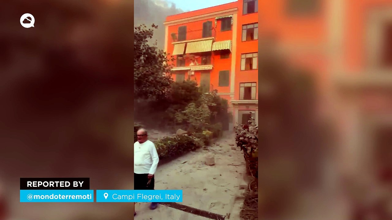 A magnitude 4.7 earthquake triggers landslides and ground cracks across the Campi Flegrei, Italy