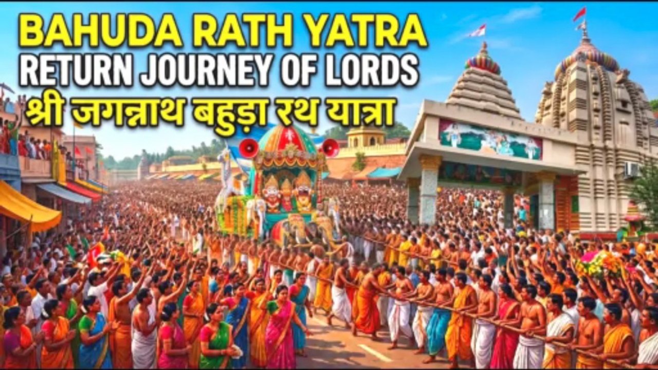 Bahuda Rath Yatra at Sri Jagannath Temple, Patiala | Jai Jagannath