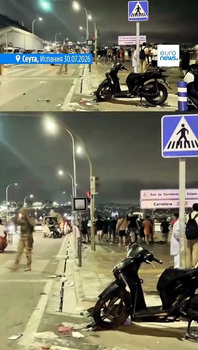 В испанский анклав Сеута прорвались почти 50 тысяч мигрантов