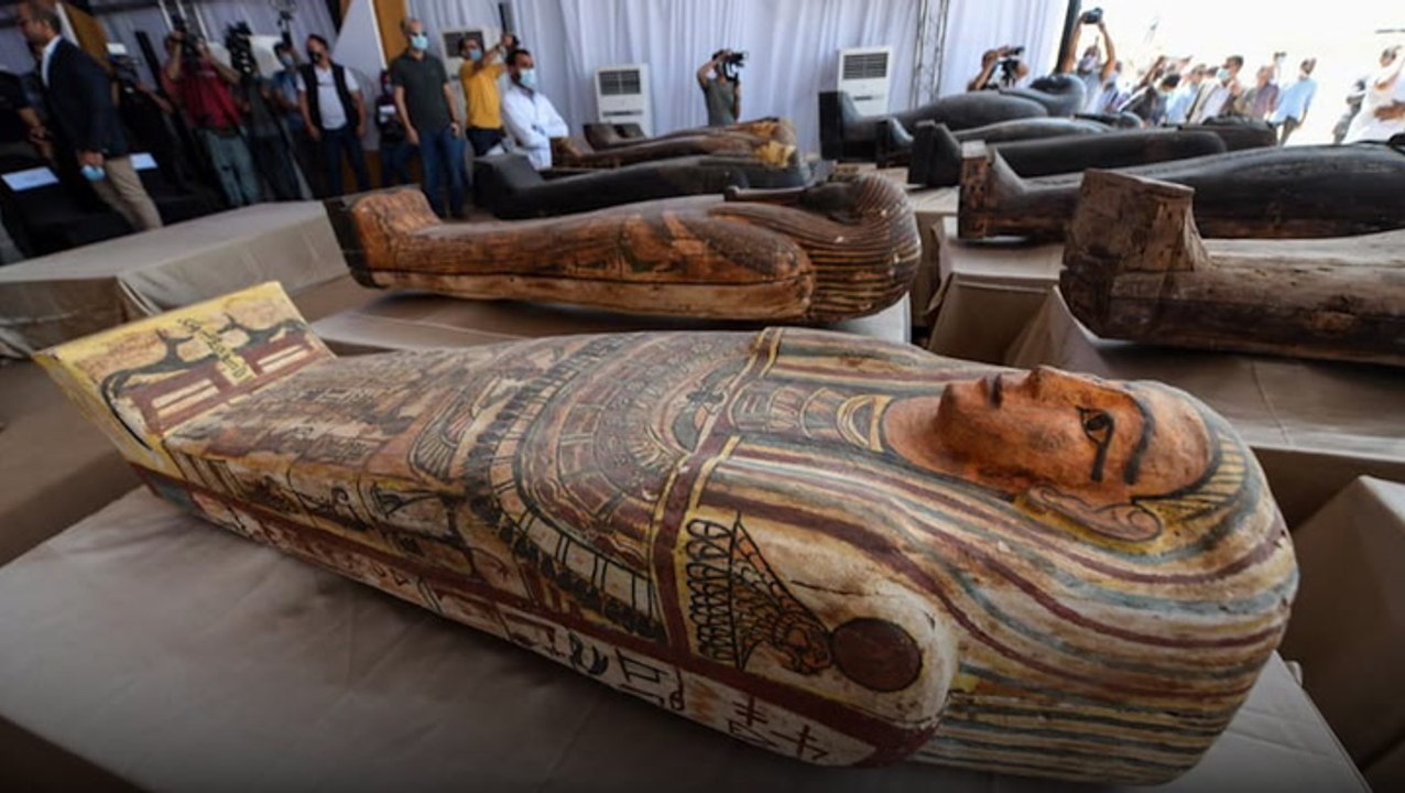 Ancient Mummy Coffins Discovered In Egypt’s Saqqara