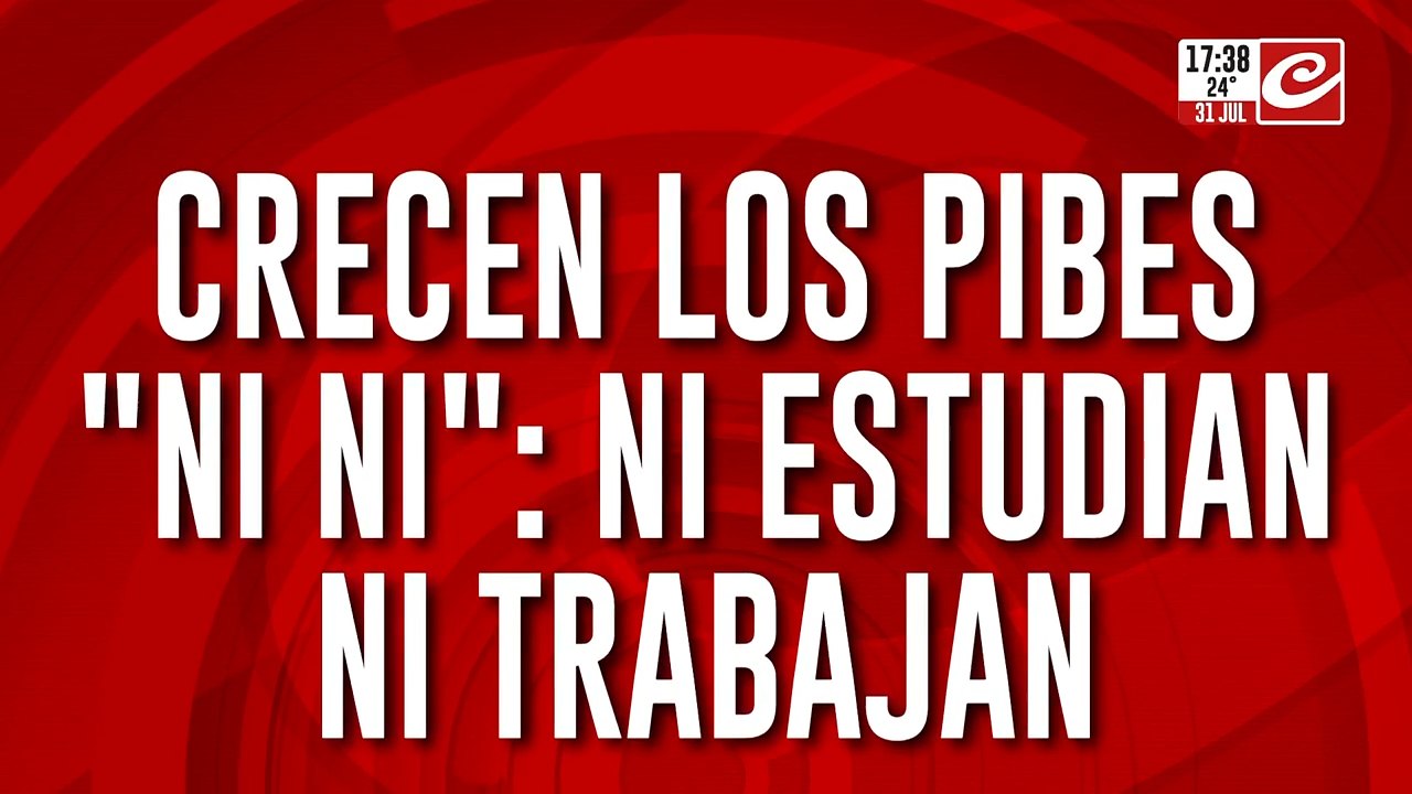Jubilaciones en peligro: crecen los pibes que ni estudian ni trabajan