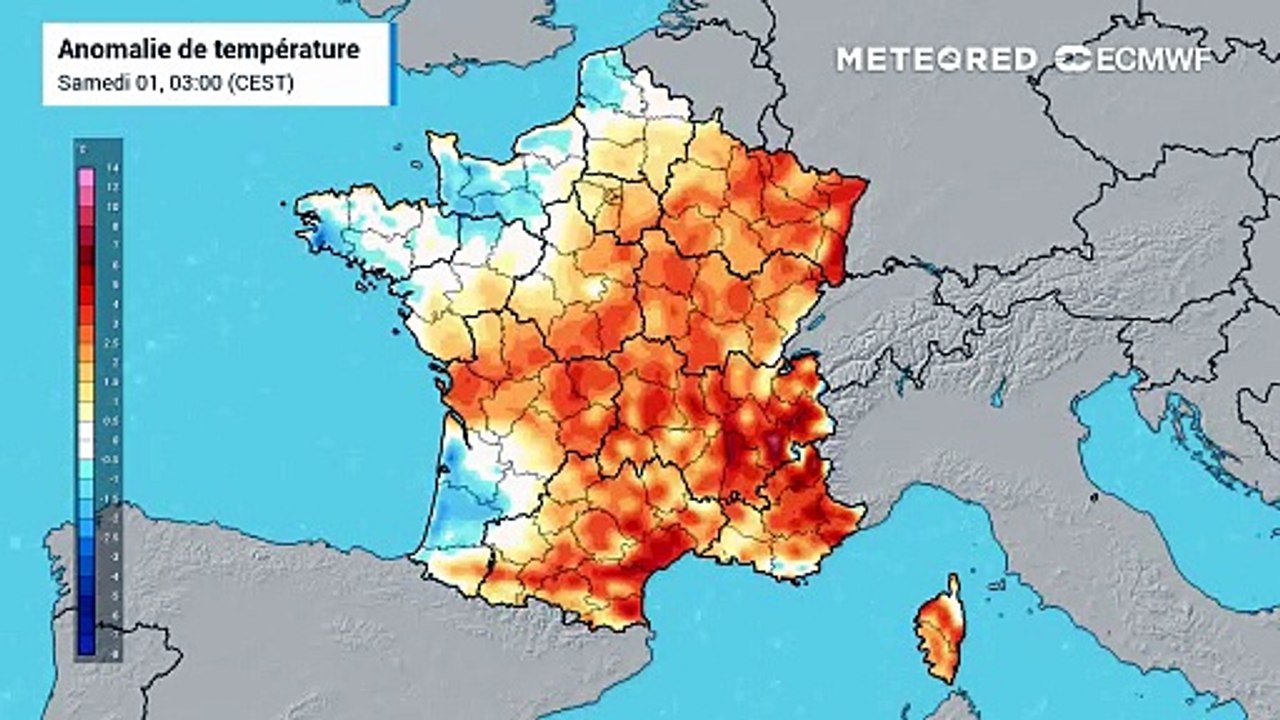 Chaleur France 1er août