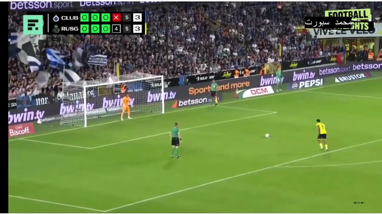 Penalty Zorgane vs Club Brugge