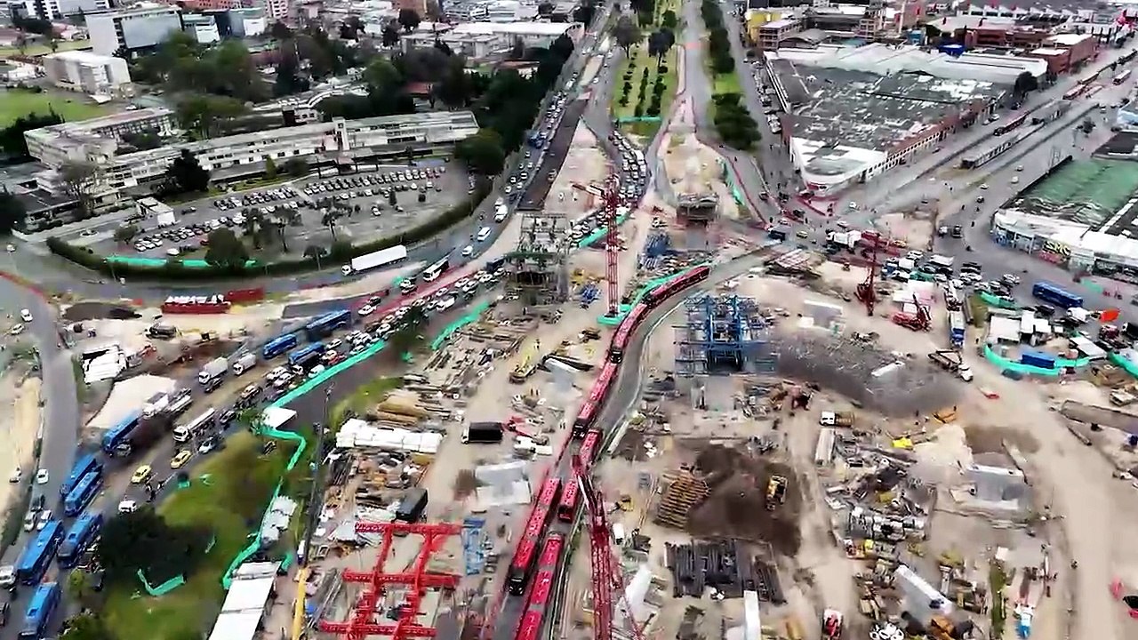 Puente calle 13 con av Las Américas BOgotá