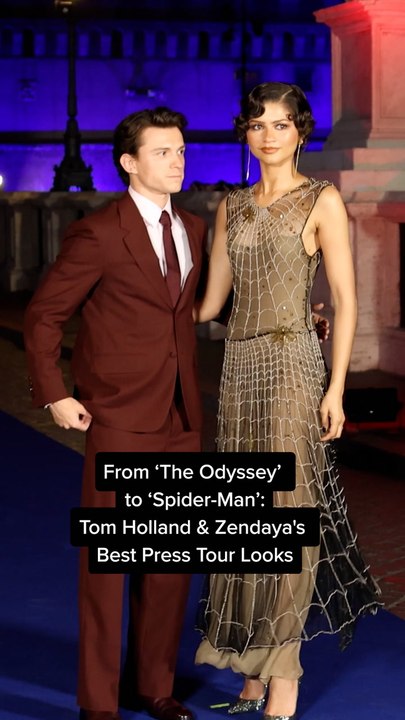 From ‘The Odyssey’  to ‘Spider-Man’: Tom Holland & Zendaya's  Best Press Tour Looks