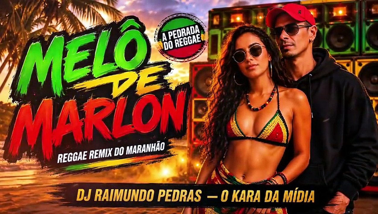 Melô de Marlon 2026 | Reggae Remix do Maranhão — DJ Raimundo Pedras O Kara Da Mídia