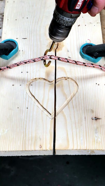 Creative woodworking and metal techniques🛠️❤️
