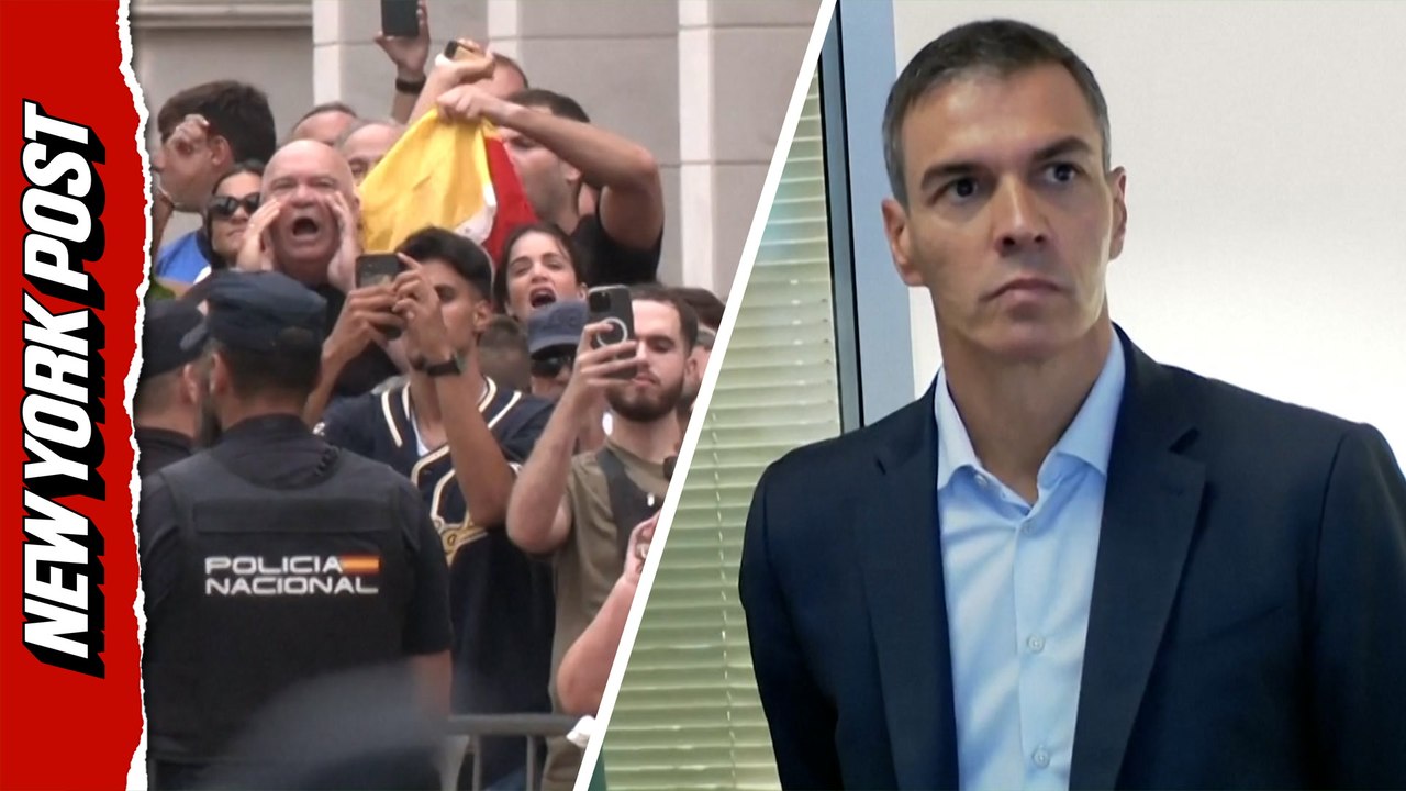 Angry Spaniards call PM Pedro Sanchez a 'son of a bitch' while he visits migrant-riddled Ceuta