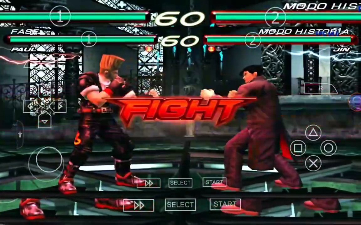 Tekken 6 PSP Introducción y Modo Historia Con Paul