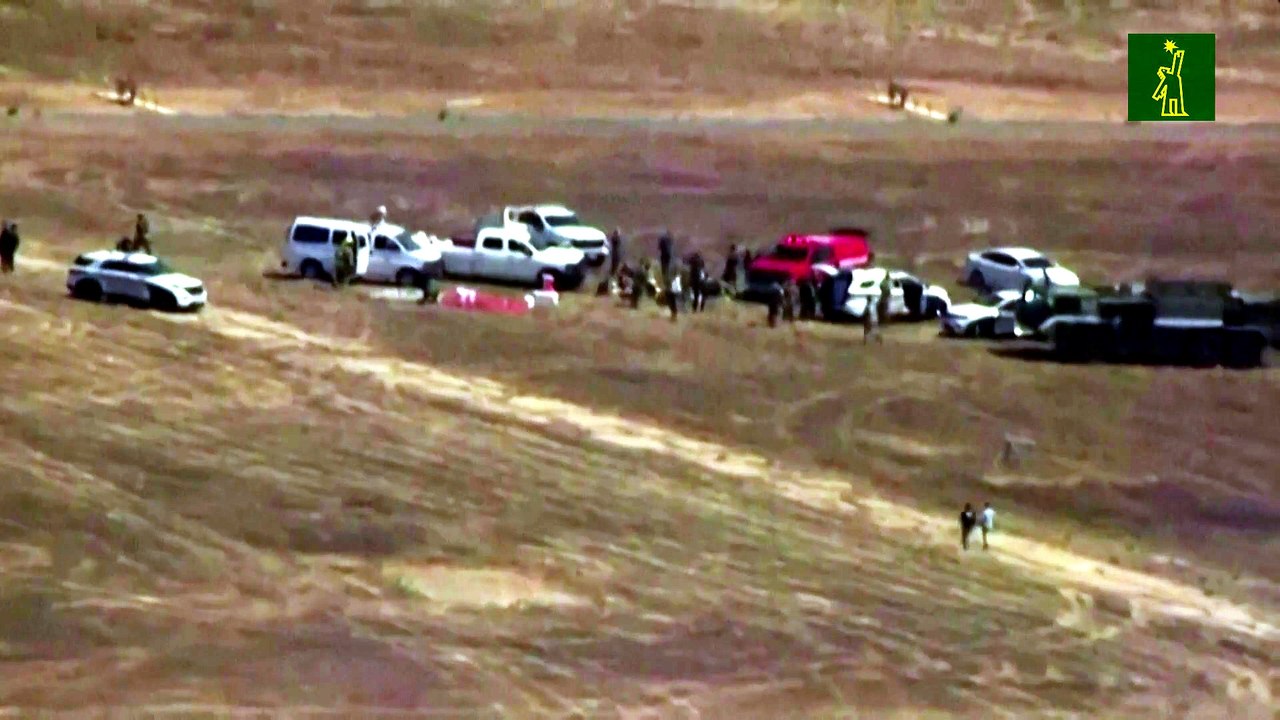 Caza estadounidense se estrella cerca de base militar en California