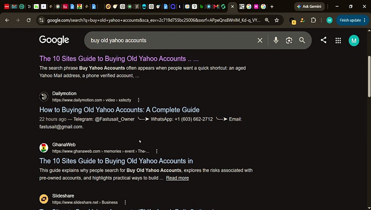 75 Top Sites to Buy old Gmail Accounts A