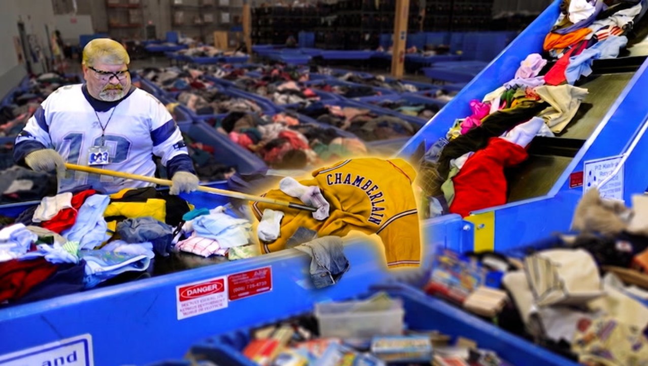 Inside Goodwill, the world's biggest thrift machine