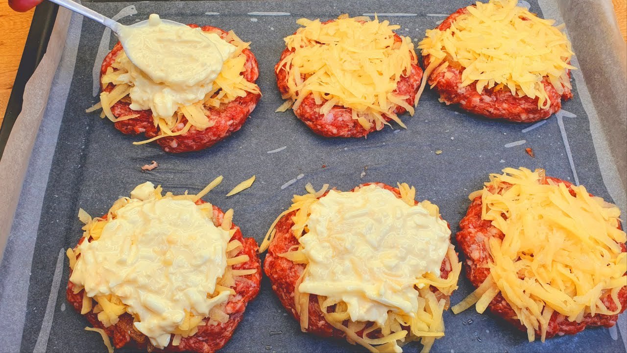 Abendessen Rezept mit Hackfleisch, sehr einfach und schnell und das Rezept ist fertig