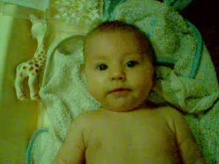 premier babillage ! 3 mois