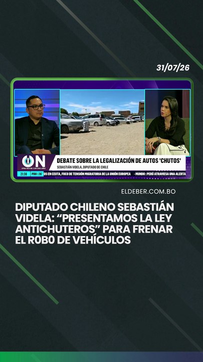 El diputado chileno Sebastián Videla informó que presentó la denominada “Ley Antichuteros”, una iniciativa que busca endurecer las penas por el r0b0 de vehículos y sancionar a toda la cadena vinculada a este d3lito.