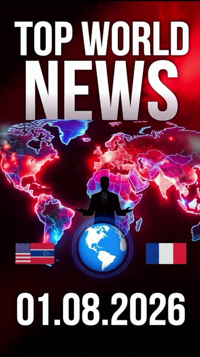 Top World News is headlines today 01/08/2026