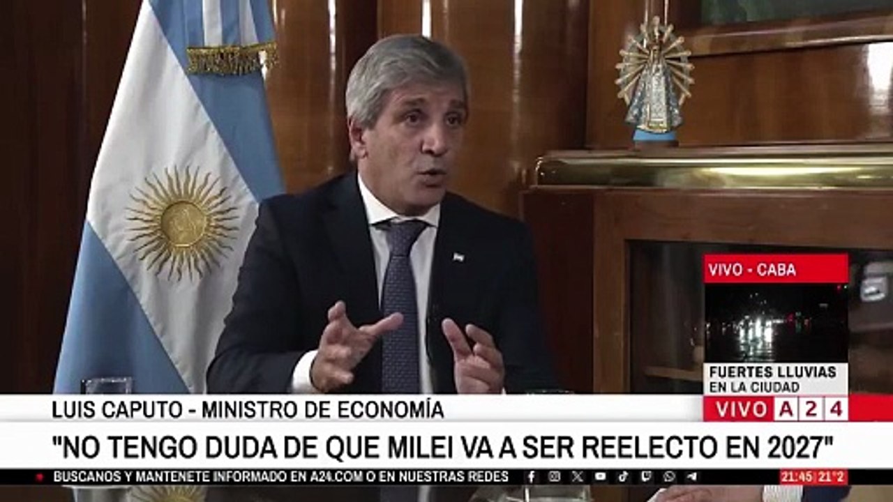 Luis Caputo explicó el éxito del Gobierno en evitar una crisis