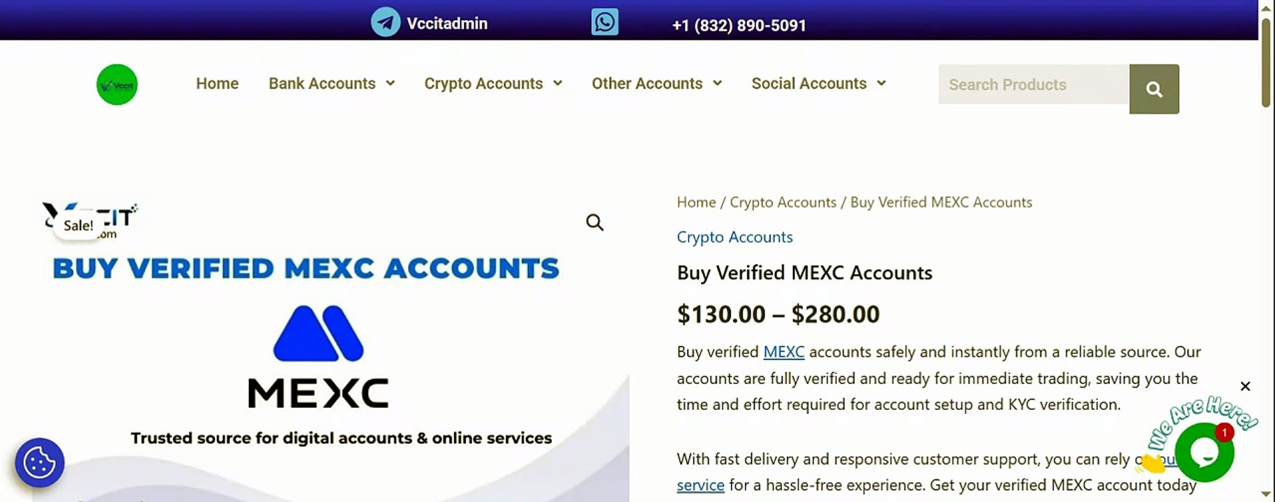 Buy Verified MEXC Accounts — KYC Verified, Instant Delivery