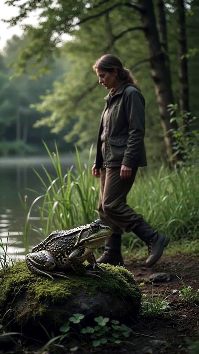 🐸 Frog Jumped Right Onto His Shoe Every Time — Too Funny! video-2faaef1b-3e40-4330-b5ee-6133b6df26d4