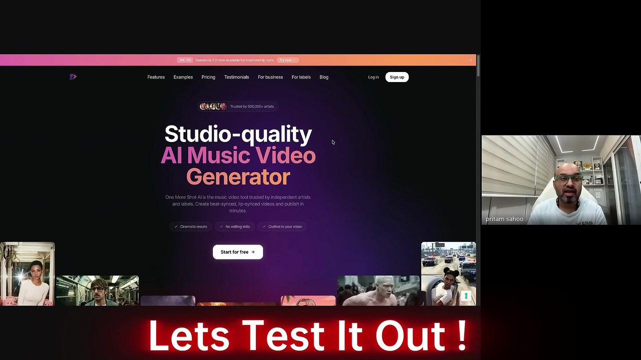 This AI Generated My Entire Music Video in One Shot (One More Shot AI)