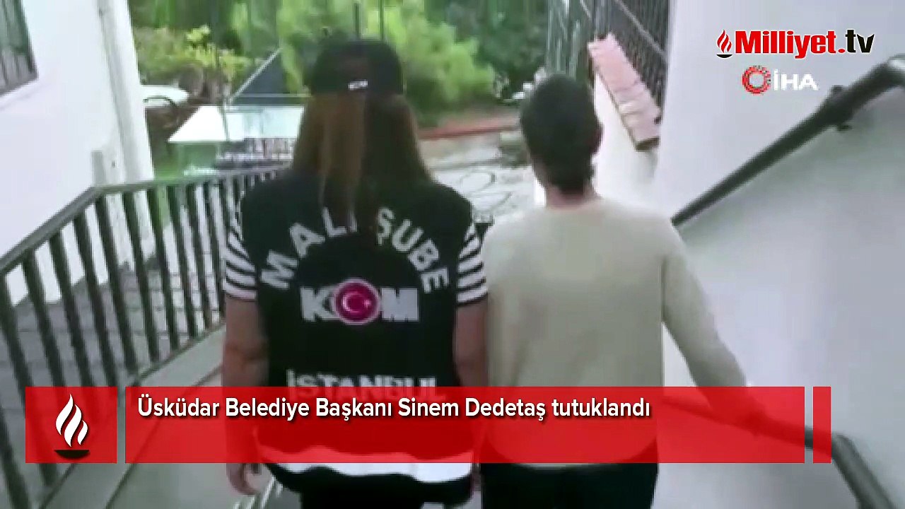 Üsküdar Belediye Başkanı Sinem Dedetaş tutuklandı