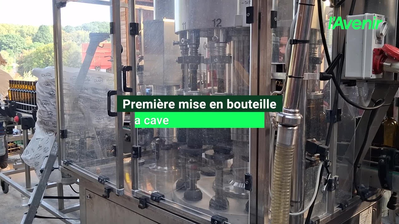 Première mise en bouteille pour la cave coopérative de Perwez