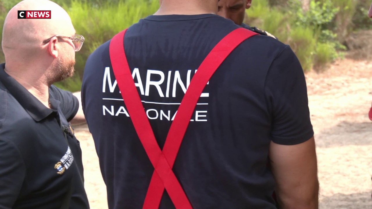 Incendie en Gironde : les marins-pompiers face aux flammes