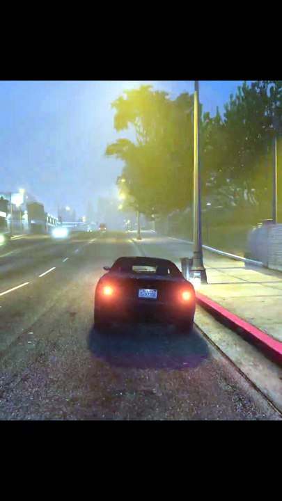 GTA V Night Drive Vibes 🌙🚗 #Shorts