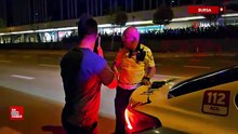 Bursa'da takla atan otomobilden burnu bile kanamadan çıktı: