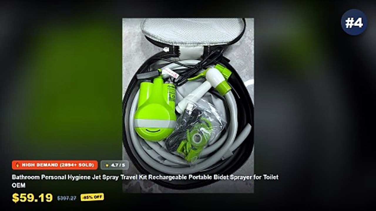 Don't Buy Portable Bidet Sprayers For Travel Bathrooms Before Watching This! - Handheld Bidet Sprayer Portable Bidet for...