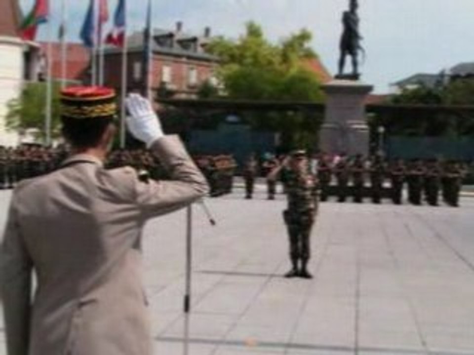 passation de commandement 152e régiment d'infanterie