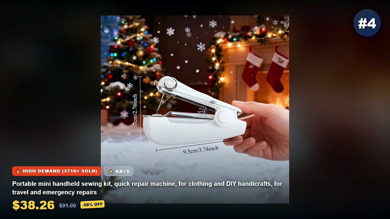 Why Everyone Is Buying Mini Sewing Machines For...