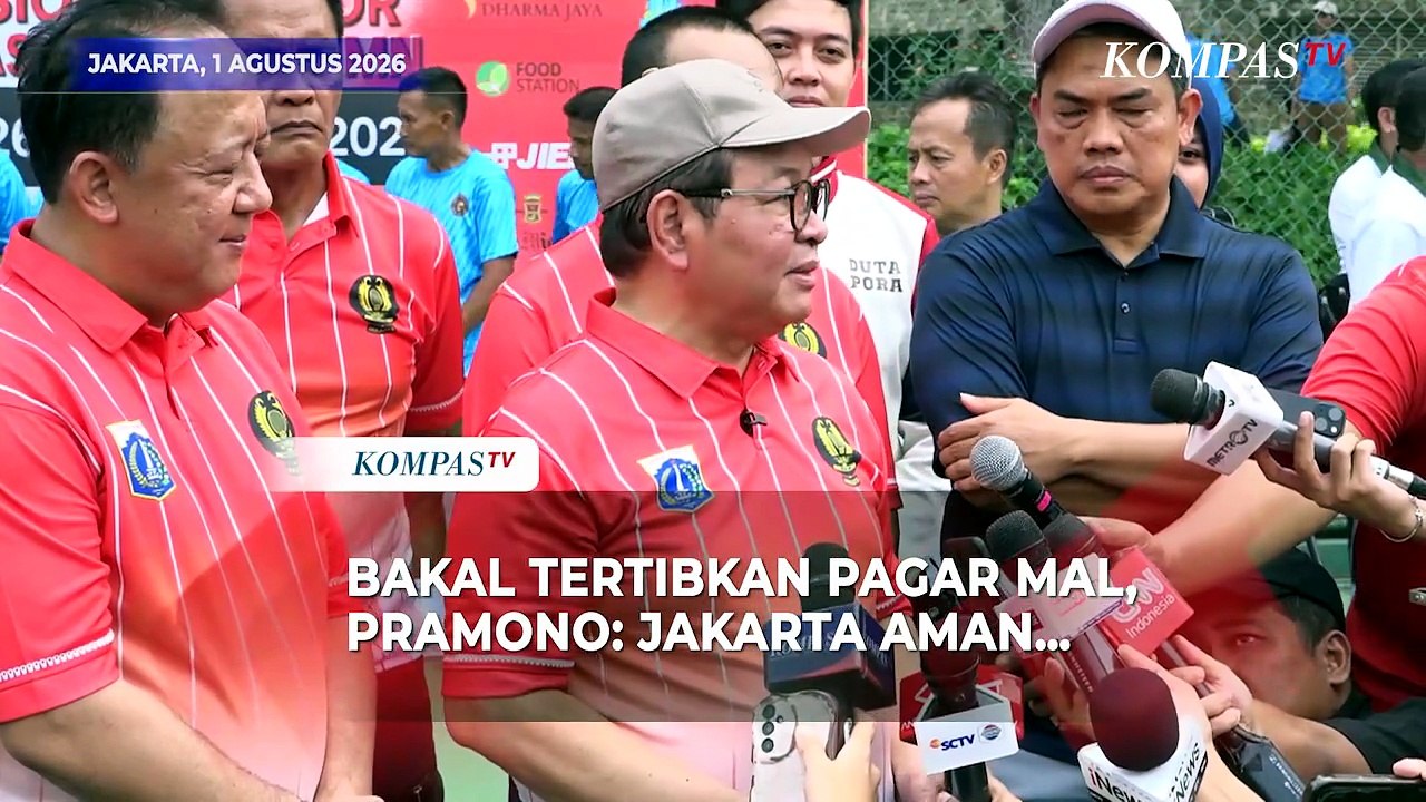Bakal Tertibkan Pagar Mal, Gubernur Pramono: Jakarta Aman-Aman Saja