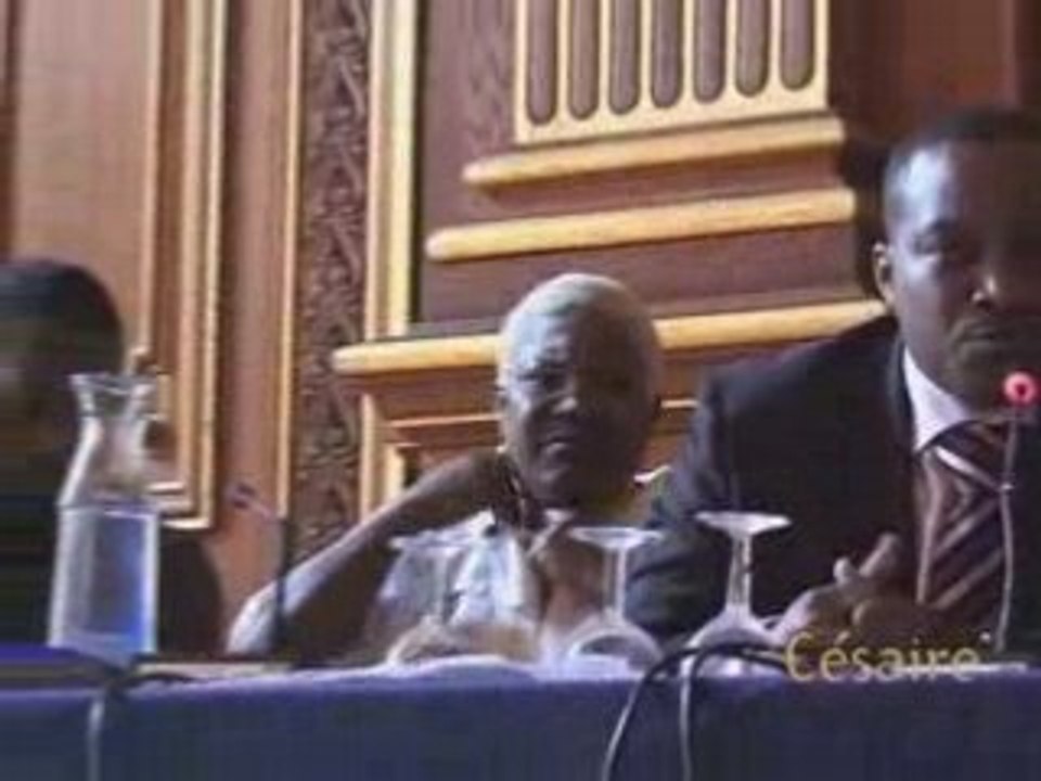 Conférence de presse des Césaire à la Mairie de Paris