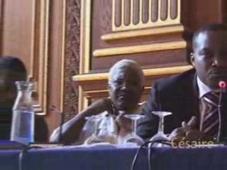 Conférence de presse des Césaire à la Mairie de Paris