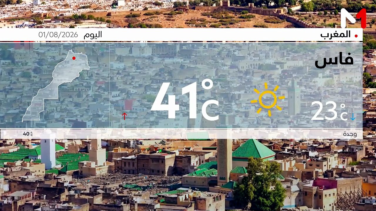 النشرة الجوية- 01/08/2026