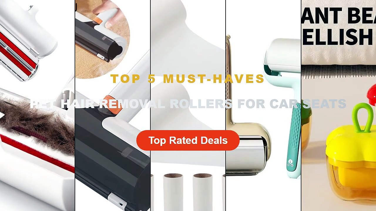 Best Pet Hair Removal Rollers For Car Seats on AliExpress | Review - 10Pcs Portable Lint Roller Mini for Pet Hair Clothe...
