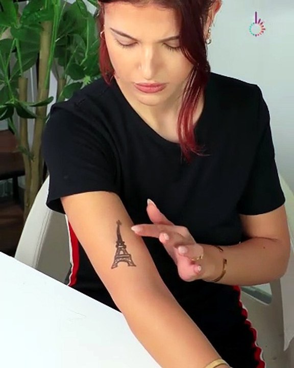 When your Eiffel tower tattoo visits Pisa first😅